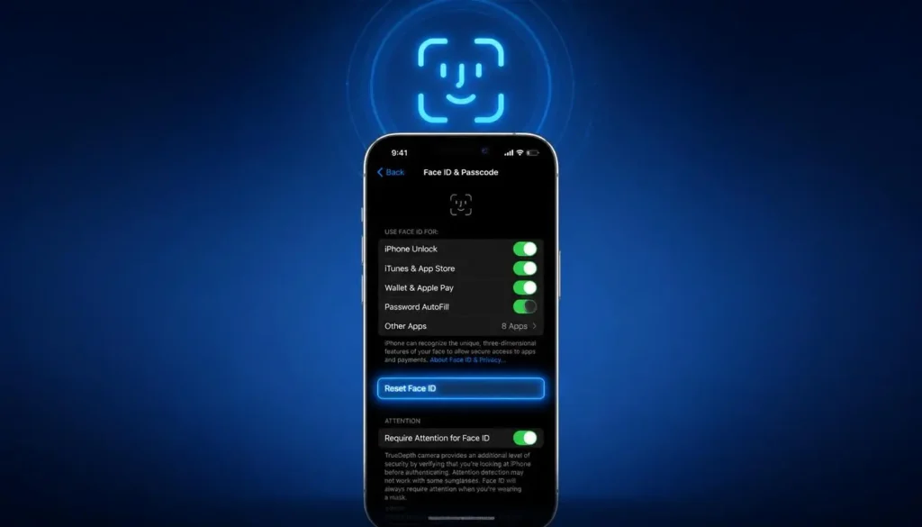 Reset Face ID