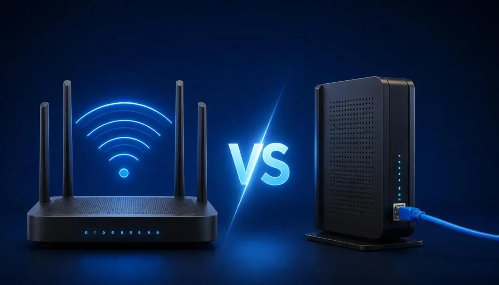 Modem vs Router