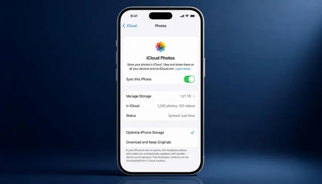 Manage Photos and Videos to Free Up Storage