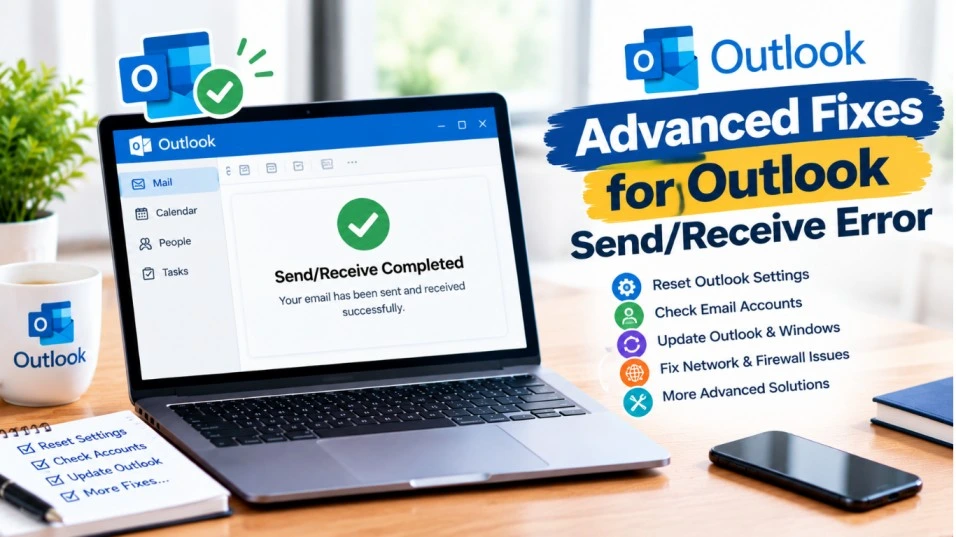 Advanced Fixes for a Stubborn Outlook Send Receive Error