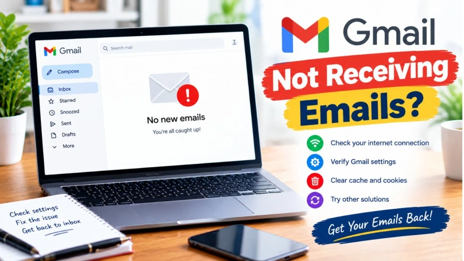 How To Fix Gmail When It is Not Receiving Emails?