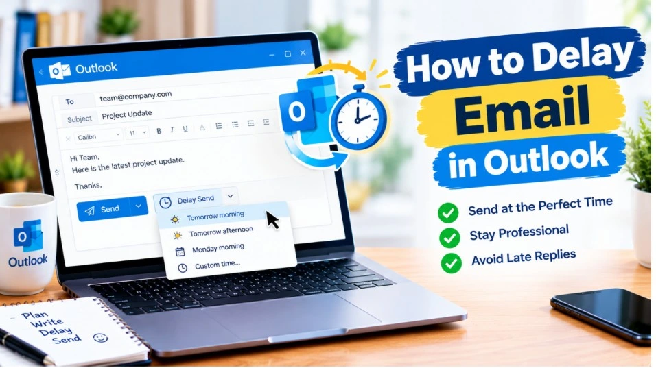 How to Delay Email in Outlook