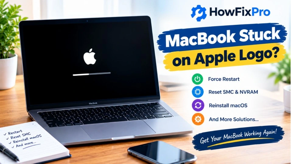 MacBook Stuck on Apple Logo? 9 Quick Fixes
