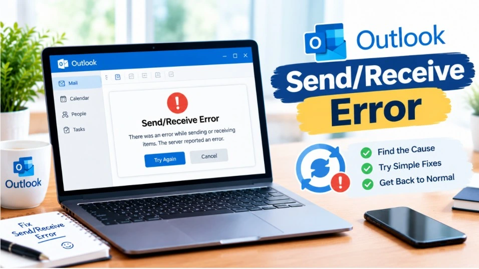 Outlook Send Receive Error? Why Email Gets Stuck and How to Fix It